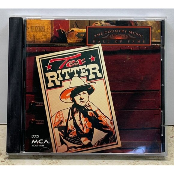 Tex Ritter Country Music Hall of Fame Series CD Country 1991 BMG Sam Hall - Picture 4 of 6